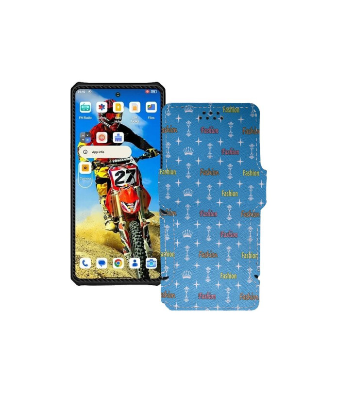 Чохол-книжка з екошкіри для телефону Oukitel IIIF150 RAPTOR 5G
