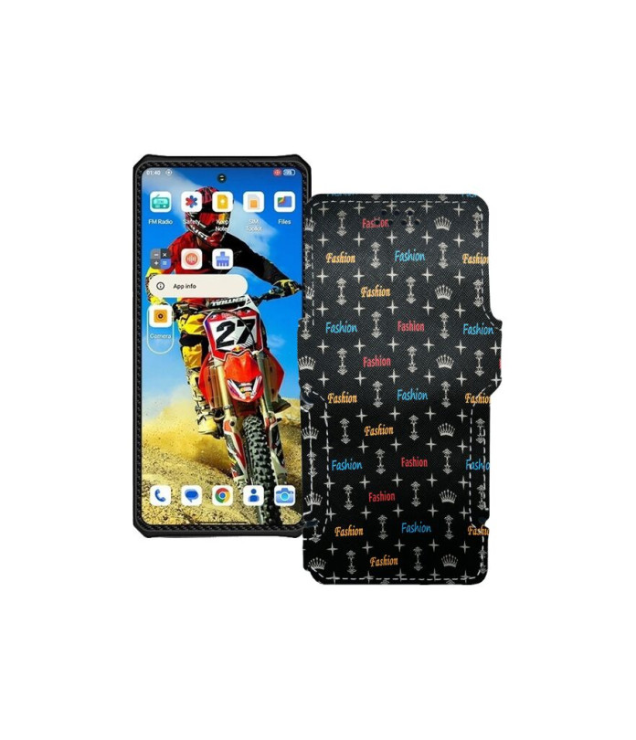 Чохол-книжка з екошкіри для телефону Oukitel IIIF150 RAPTOR 5G