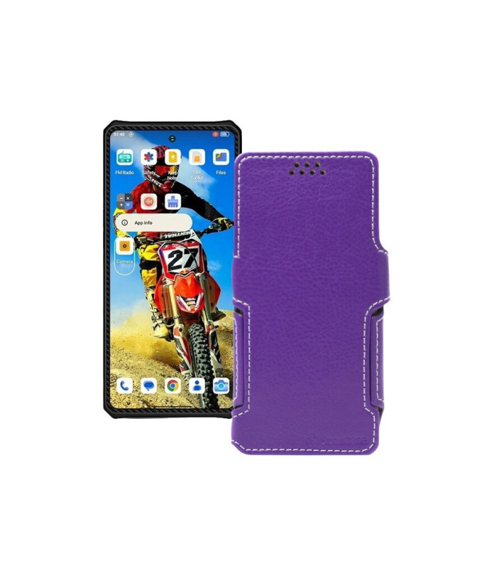 Чохол-книжка з екошкіри для телефону Oukitel IIIF150 RAPTOR 5G