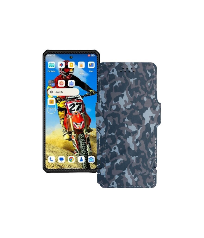 Чохол-книжка з екошкіри для телефону Oukitel IIIF150 RAPTOR 5G