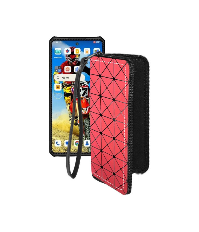 Чохол-гаманець з екошкіри для телефону Oukitel IIIF150 RAPTOR 5G