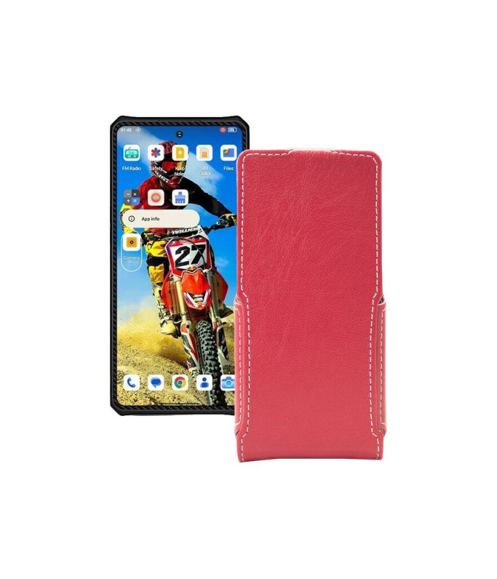 Чохол-флип з екошкіри для телефону Oukitel IIIF150 RAPTOR 5G
