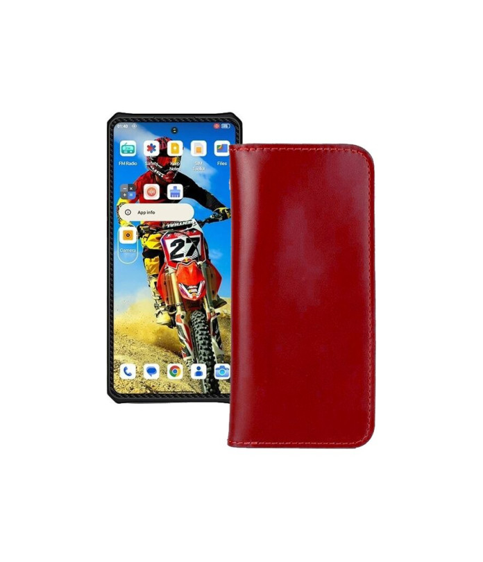 Портмоне з шкіри для телефону Oukitel IIIF150 RAPTOR 5G