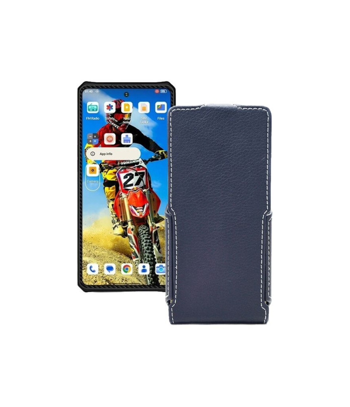 Чохол-флип з екошкіри для телефону Oukitel IIIF150 RAPTOR 5G