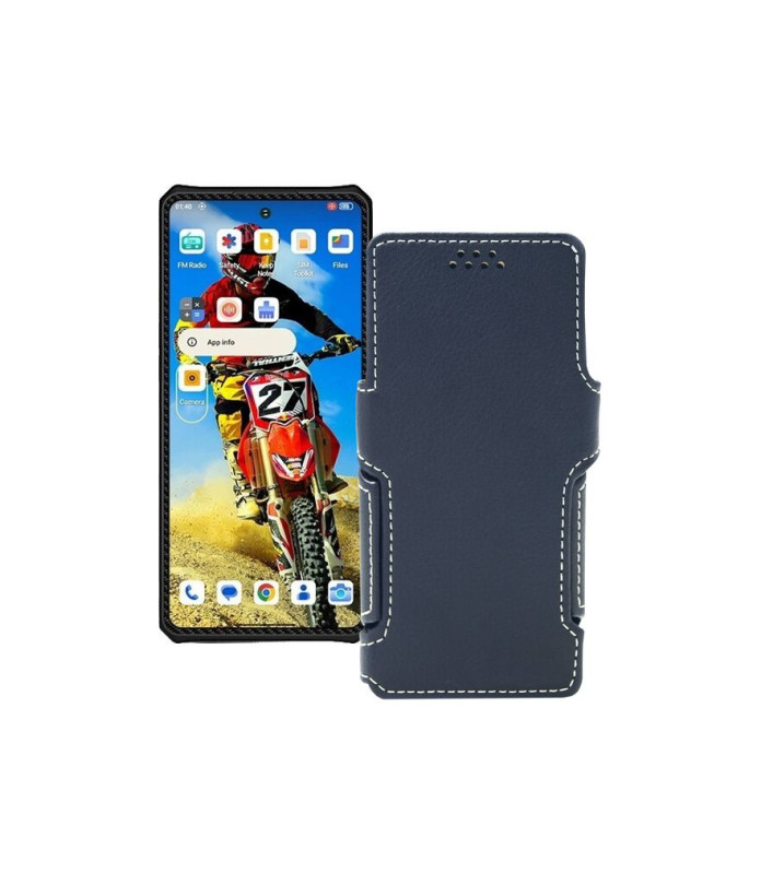 Чохол-книжка з екошкіри для телефону Oukitel IIIF150 RAPTOR 5G