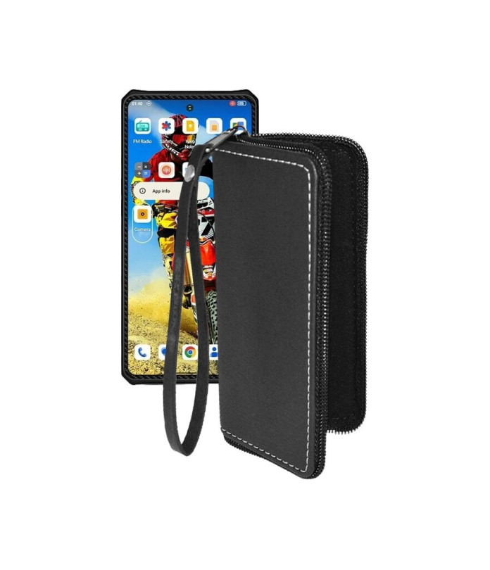 Чохол-гаманець з екошкіри для телефону Oukitel IIIF150 RAPTOR 5G