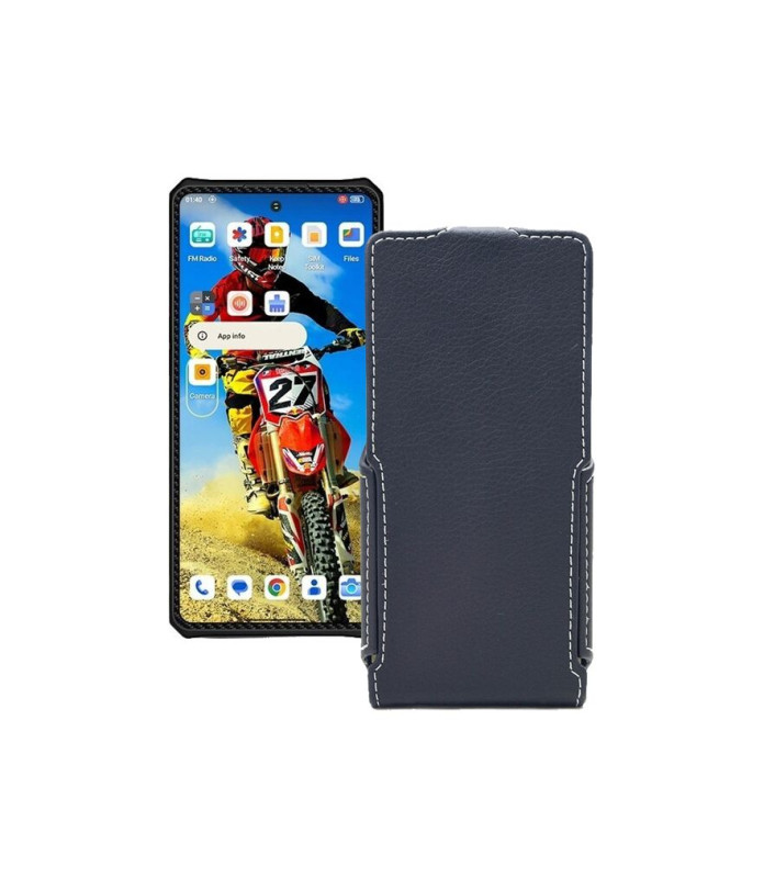 Чохол-флип з екошкіри для телефону Oukitel IIIF150 RAPTOR 5G