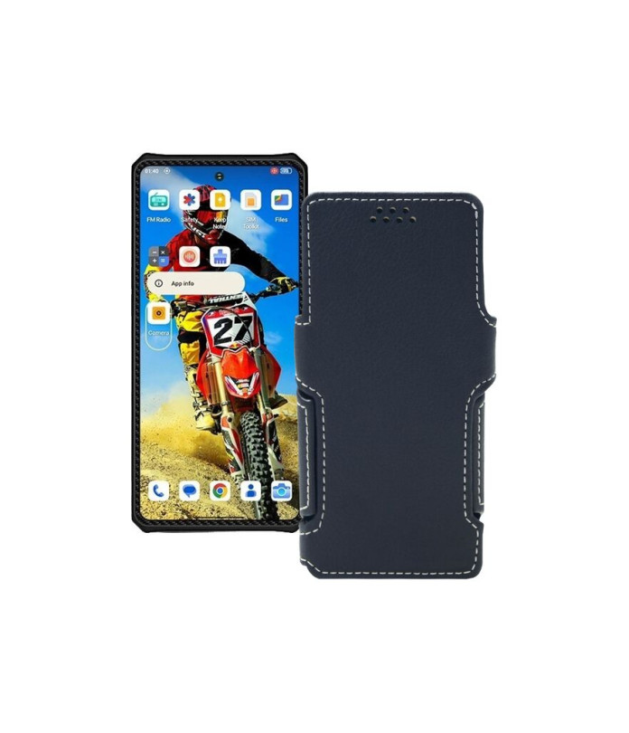 Чохол-книжка з екошкіри для телефону Oukitel IIIF150 RAPTOR 5G
