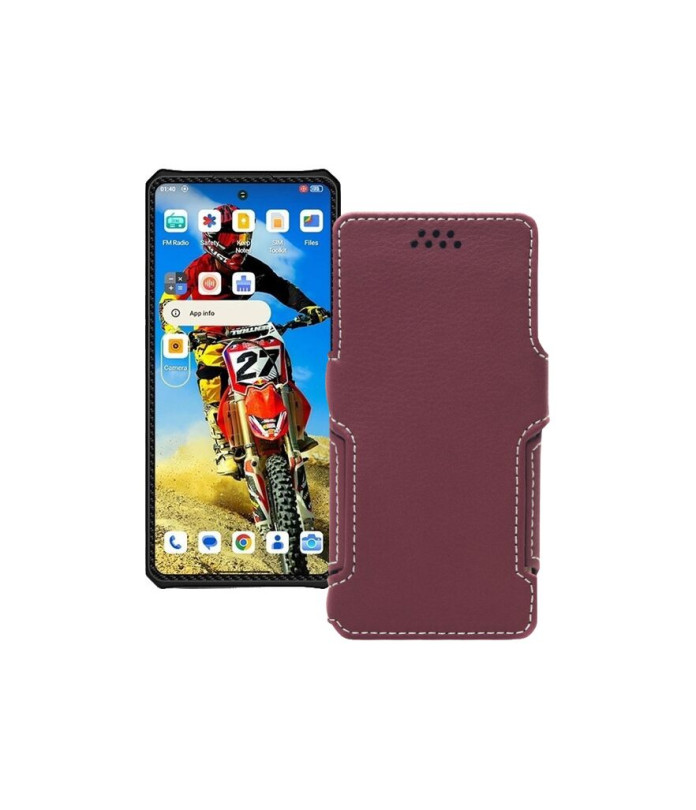 Чохол-книжка з екошкіри для телефону Oukitel IIIF150 RAPTOR 5G