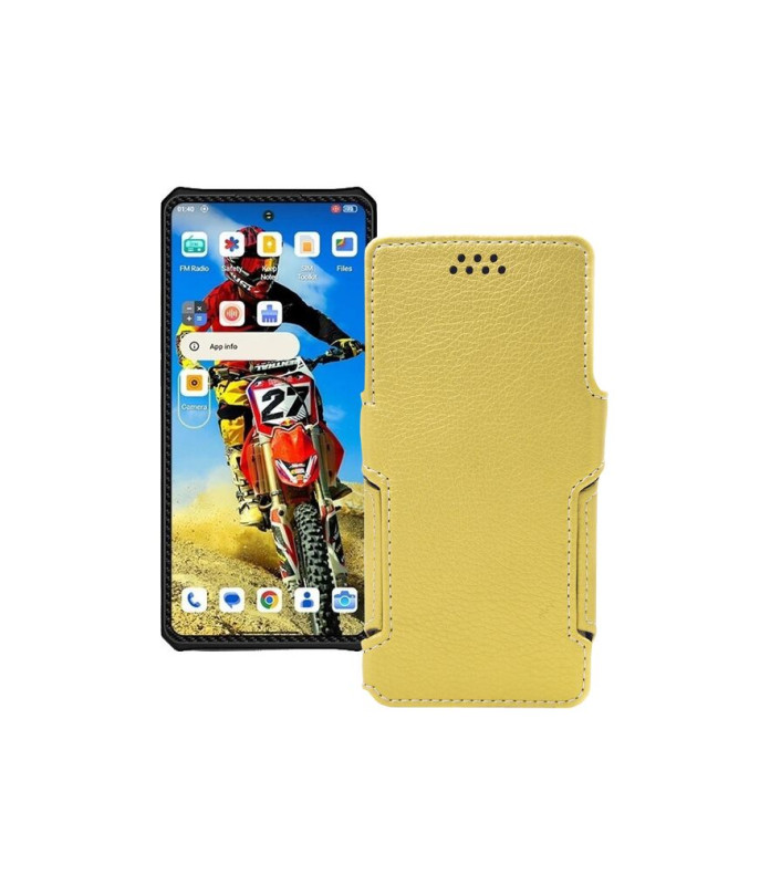 Чохол-книжка з екошкіри для телефону Oukitel IIIF150 RAPTOR 5G