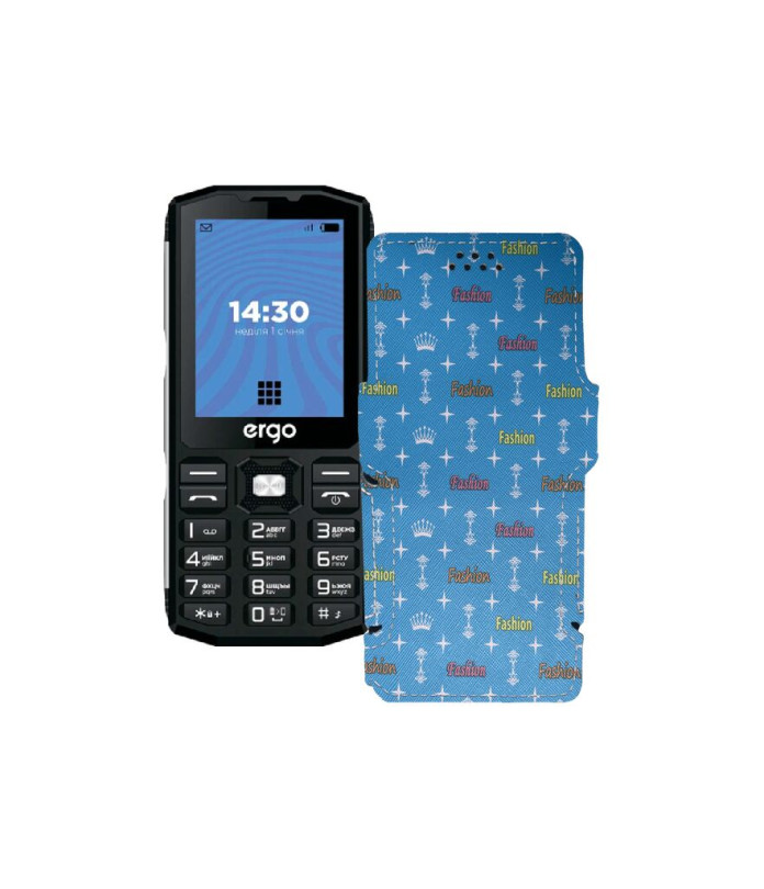 Чохол-книжка з екошкіри для телефону Ergo E282