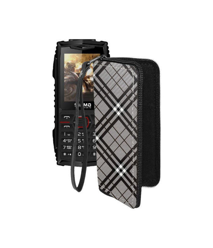 Чохол-гаманець з екошкіри для телефону Sigma X-treme AZ68