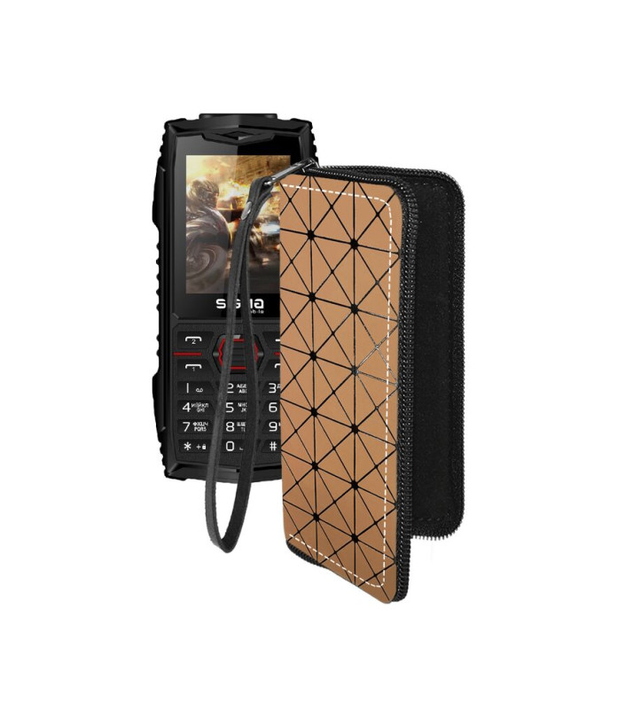 Чохол-гаманець з екошкіри для телефону Sigma X-treme AZ68