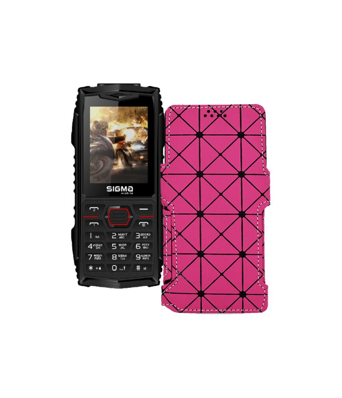 Чохол-книжка з екошкіри для телефону Sigma X-treme AZ68