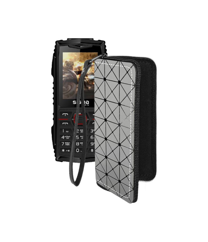 Чохол-гаманець з екошкіри для телефону Sigma X-treme AZ68