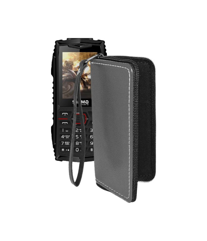 Чохол-гаманець з екошкіри для телефону Sigma X-treme AZ68