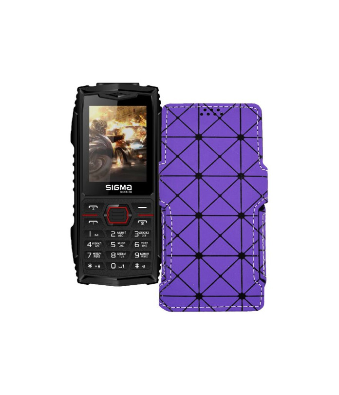 Чохол-книжка з екошкіри для телефону Sigma X-treme AZ68