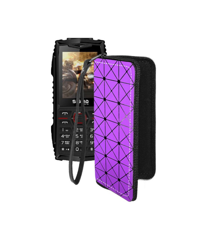 Чохол-гаманець з екошкіри для телефону Sigma X-treme AZ68