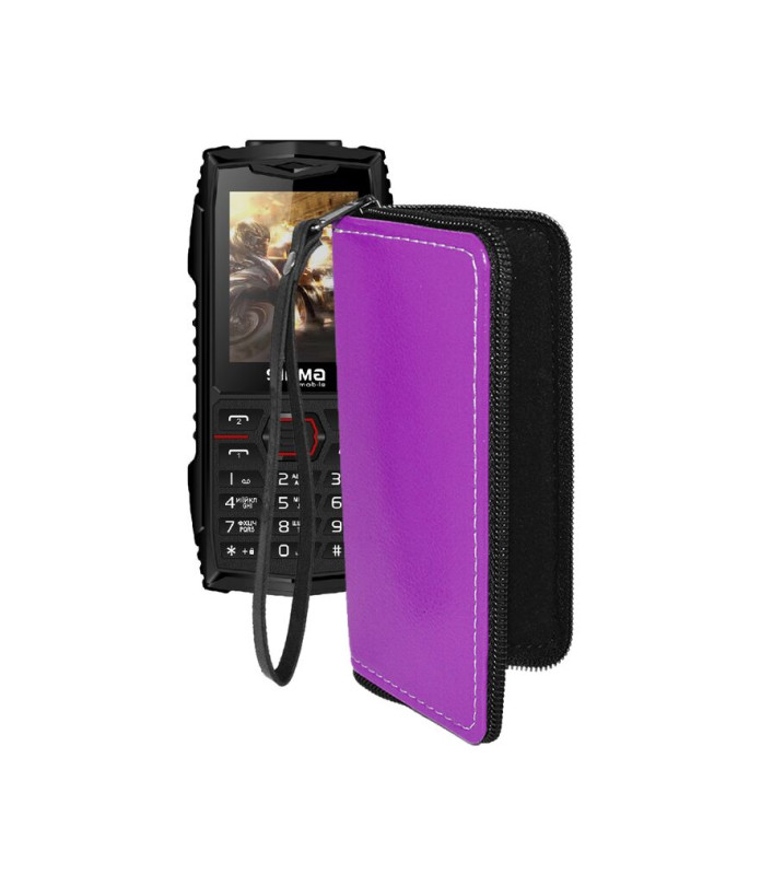 Чохол-гаманець з екошкіри для телефону Sigma X-treme AZ68