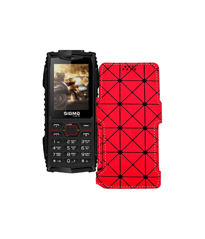 Чохол-книжка з екошкіри для телефону Sigma X-treme AZ68