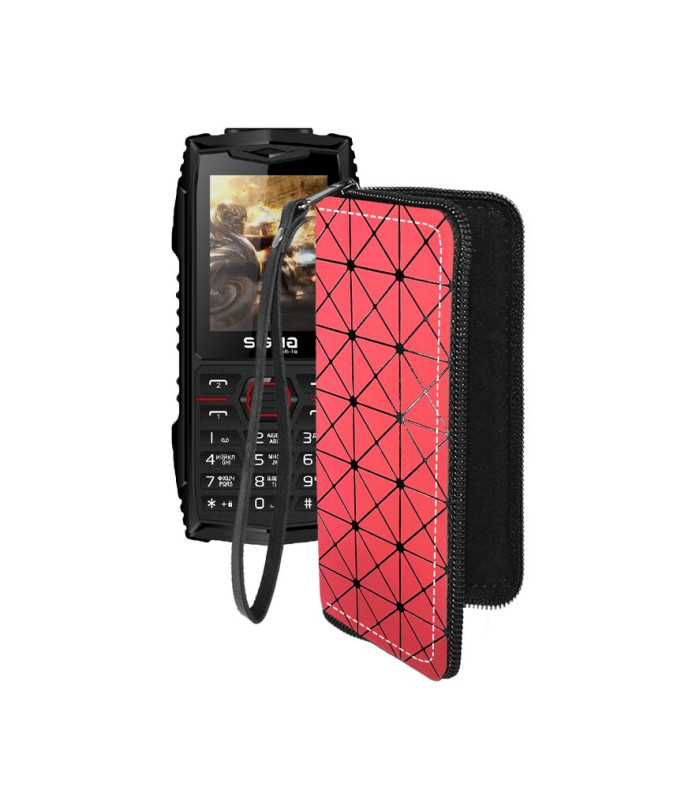 Чохол-гаманець з екошкіри для телефону Sigma X-treme AZ68