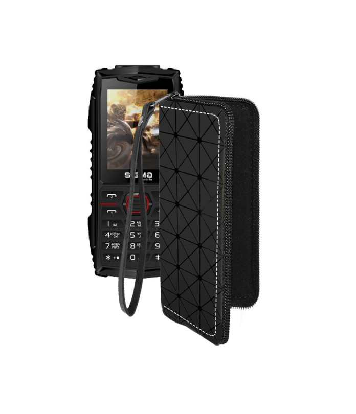 Чохол-гаманець з екошкіри для телефону Sigma X-treme AZ68