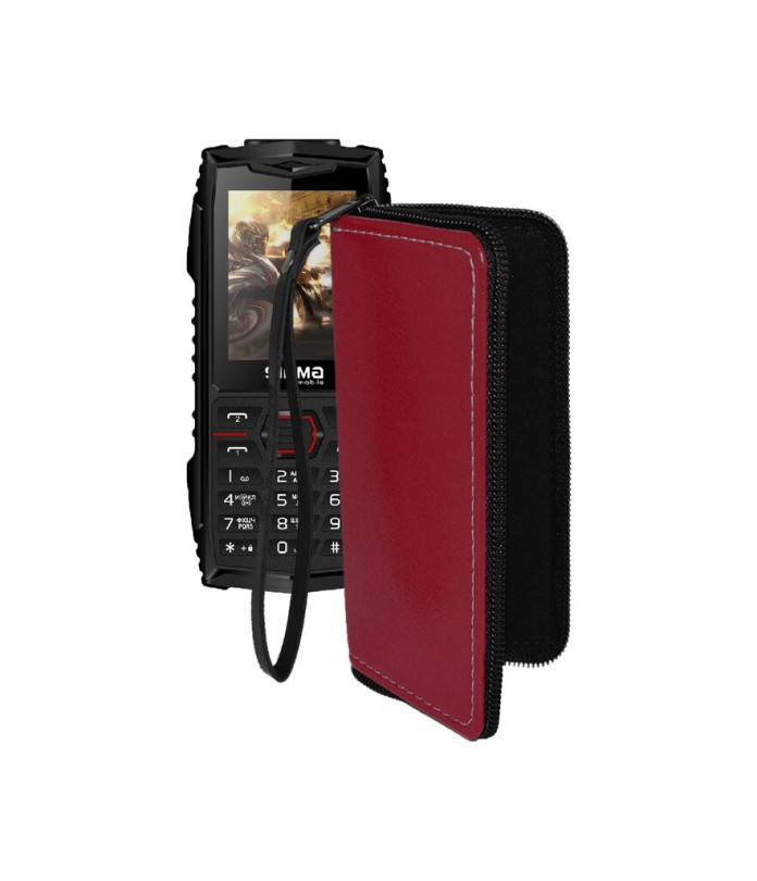 Чохол-гаманець з екошкіри для телефону Sigma X-treme AZ68