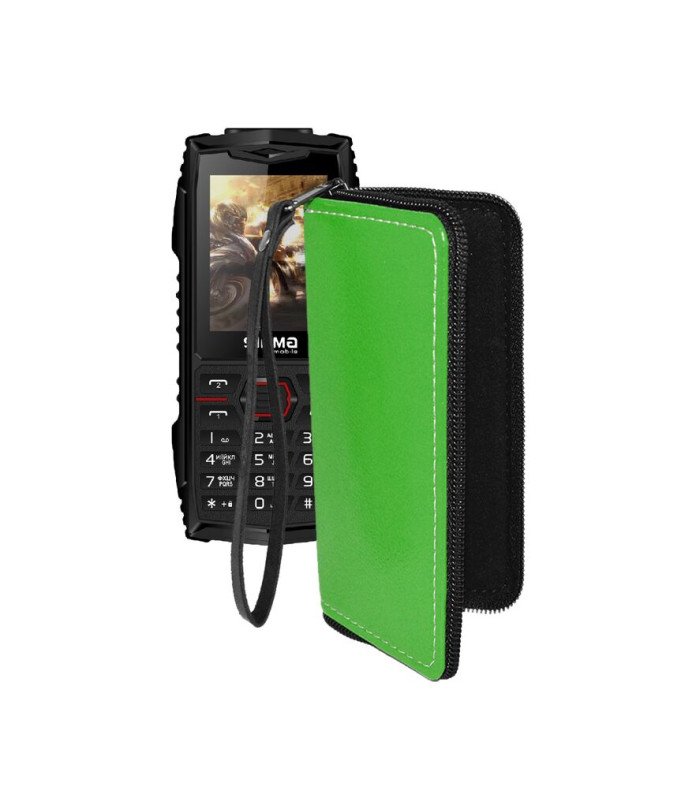 Чохол-гаманець з екошкіри для телефону Sigma X-treme AZ68