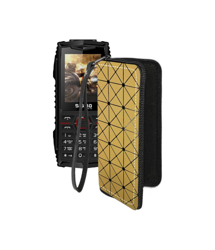 Чохол-гаманець з екошкіри для телефону Sigma X-treme AZ68
