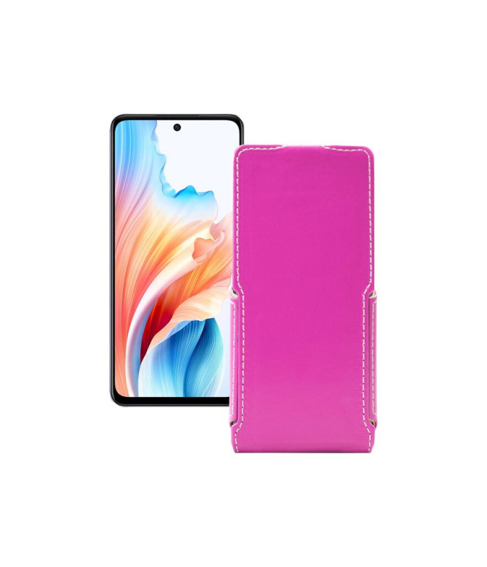 Чохол-флип з екошкіри для телефону OPPO A2