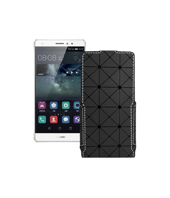 Чохол-флип з екошкіри для телефону Huawei Mate S