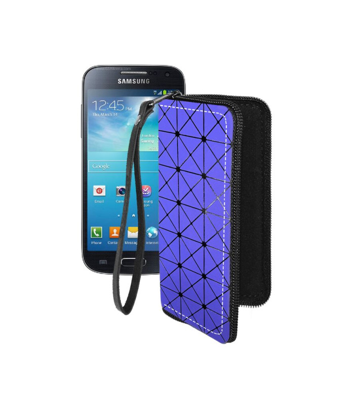 Чохол-гаманець з екошкіри для телефону Samsung Galaxy S4 mini Duos (i9192)