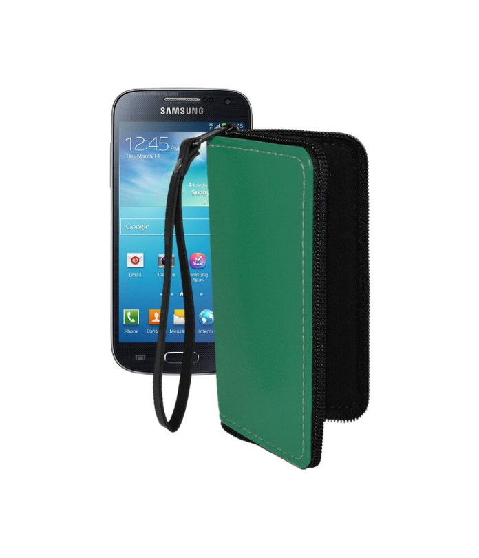 Чохол-гаманець з екошкіри для телефону Samsung Galaxy S4 mini Duos (i9192)