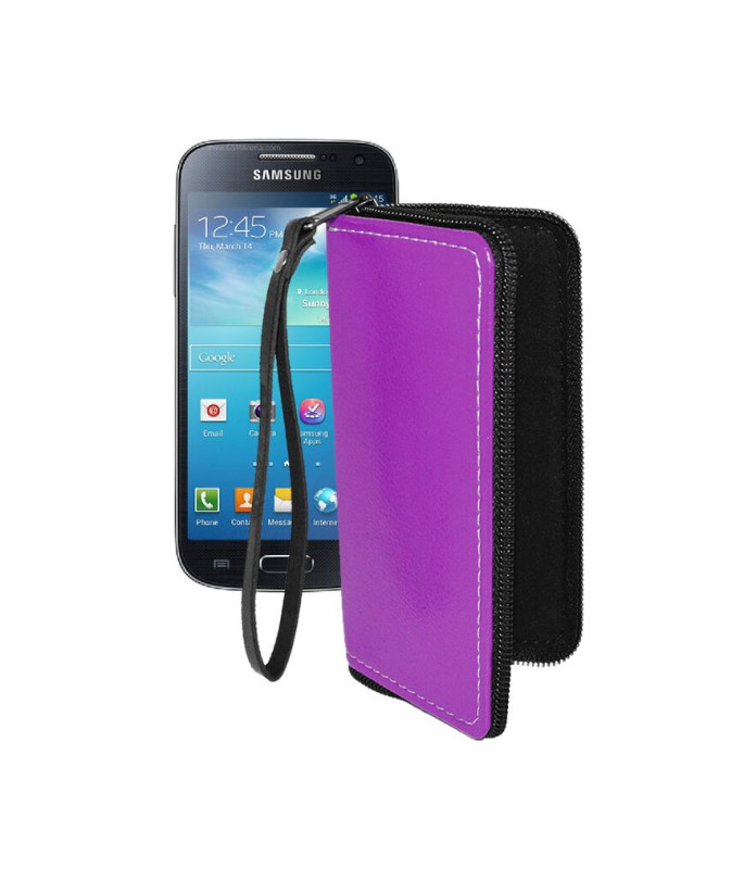Чохол-гаманець з екошкіри для телефону Samsung Galaxy S4 mini Duos (i9192)