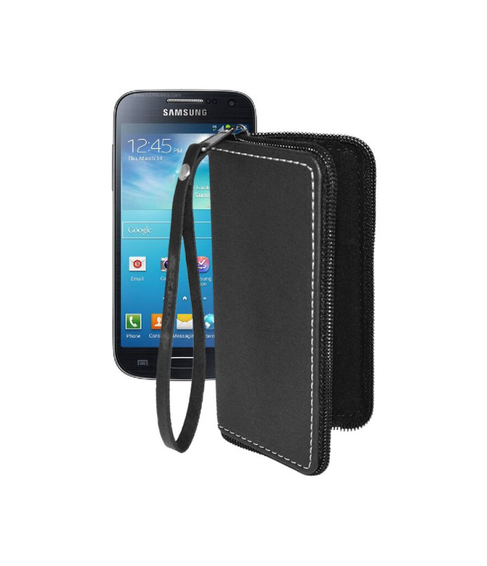 Чохол-гаманець з екошкіри для телефону Samsung Galaxy S4 mini Duos (i9192)