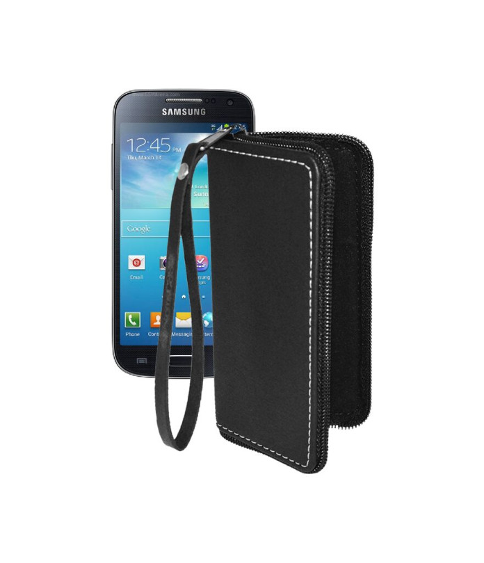 Чохол-гаманець з екошкіри для телефону Samsung Galaxy S4 mini Duos (i9192)