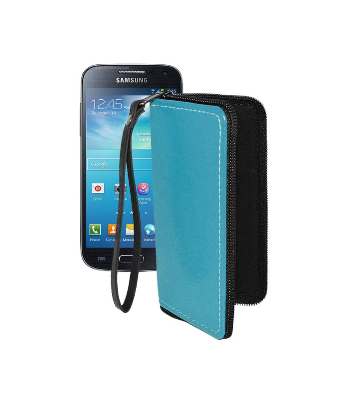 Чохол-гаманець з екошкіри для телефону Samsung Galaxy S4 mini Duos (i9192)