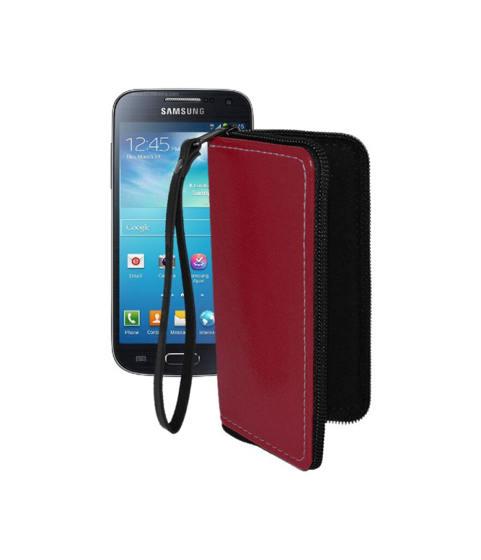 Чохол-гаманець з екошкіри для телефону Samsung Galaxy S4 mini Duos (i9192)