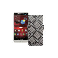 Чохол-книжка з екошкіри для телефону Motorola Droid RAZR M