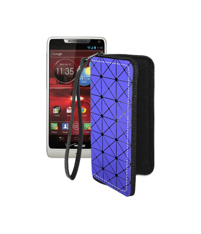 Чохол-гаманець з екошкіри для телефону Motorola Droid RAZR M