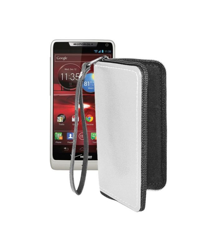 Чохол-гаманець з екошкіри для телефону Motorola Droid RAZR M