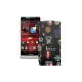 Чохол-флип з екошкіри для телефону Motorola Droid RAZR M