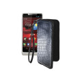 Чохол-гаманець з екошкіри для телефону Motorola Droid RAZR M