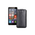 Витяжка з екошкіри для телефону Nokia Microsoft Lumia 640