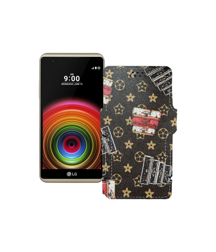 Чохол-книжка з екошкіри для телефону LG X Power (K220DS)