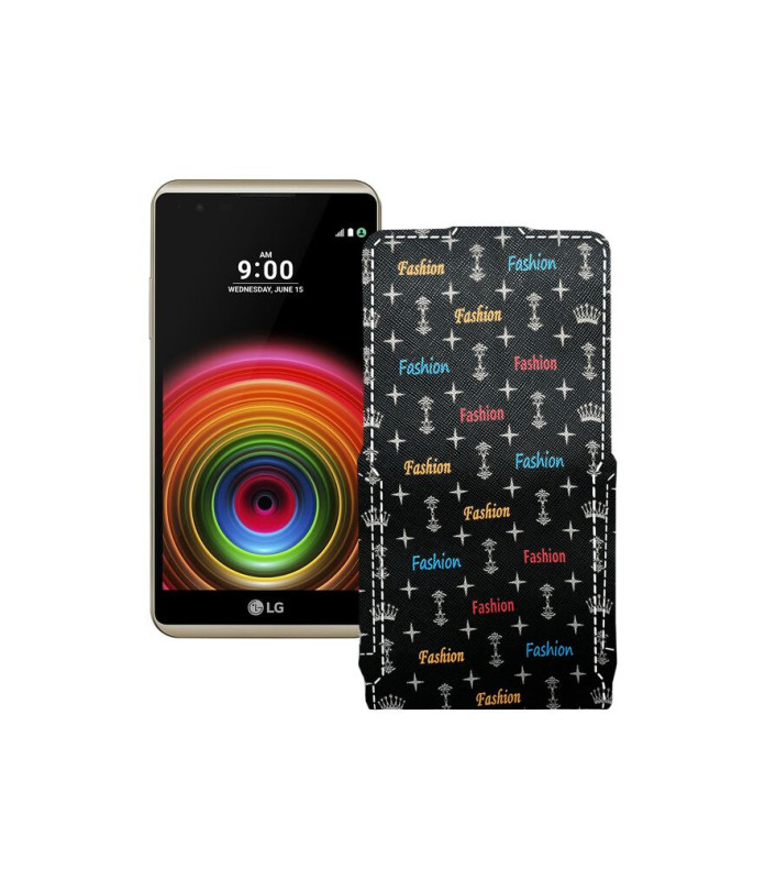 Чохол-флип з екошкіри для телефону LG X Power (K220DS)