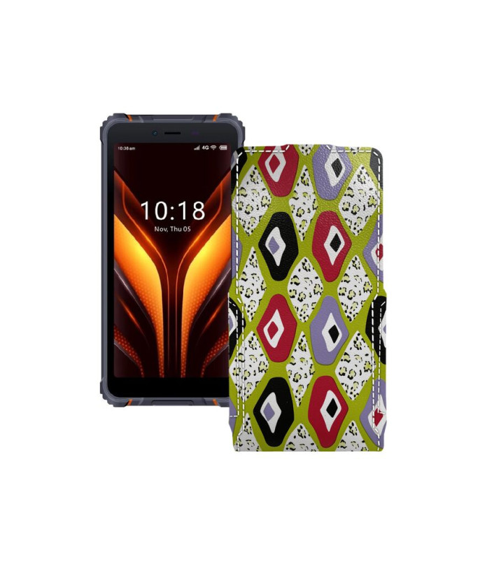 Чохол-флип з екошкіри для телефону ALIGATOR RX850