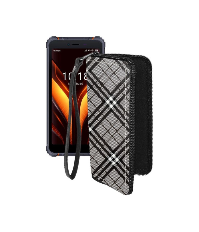 Чохол-гаманець з екошкіри для телефону ALIGATOR RX850