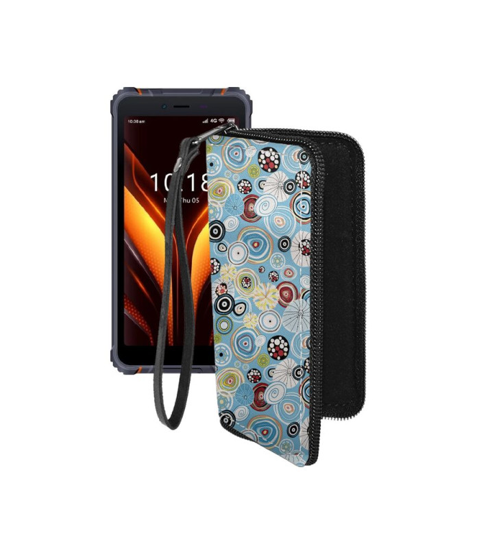 Чохол-гаманець з екошкіри для телефону ALIGATOR RX850