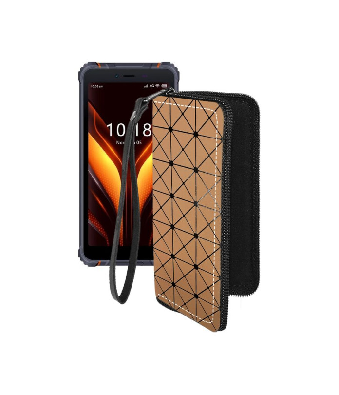 Чохол-гаманець з екошкіри для телефону ALIGATOR RX850